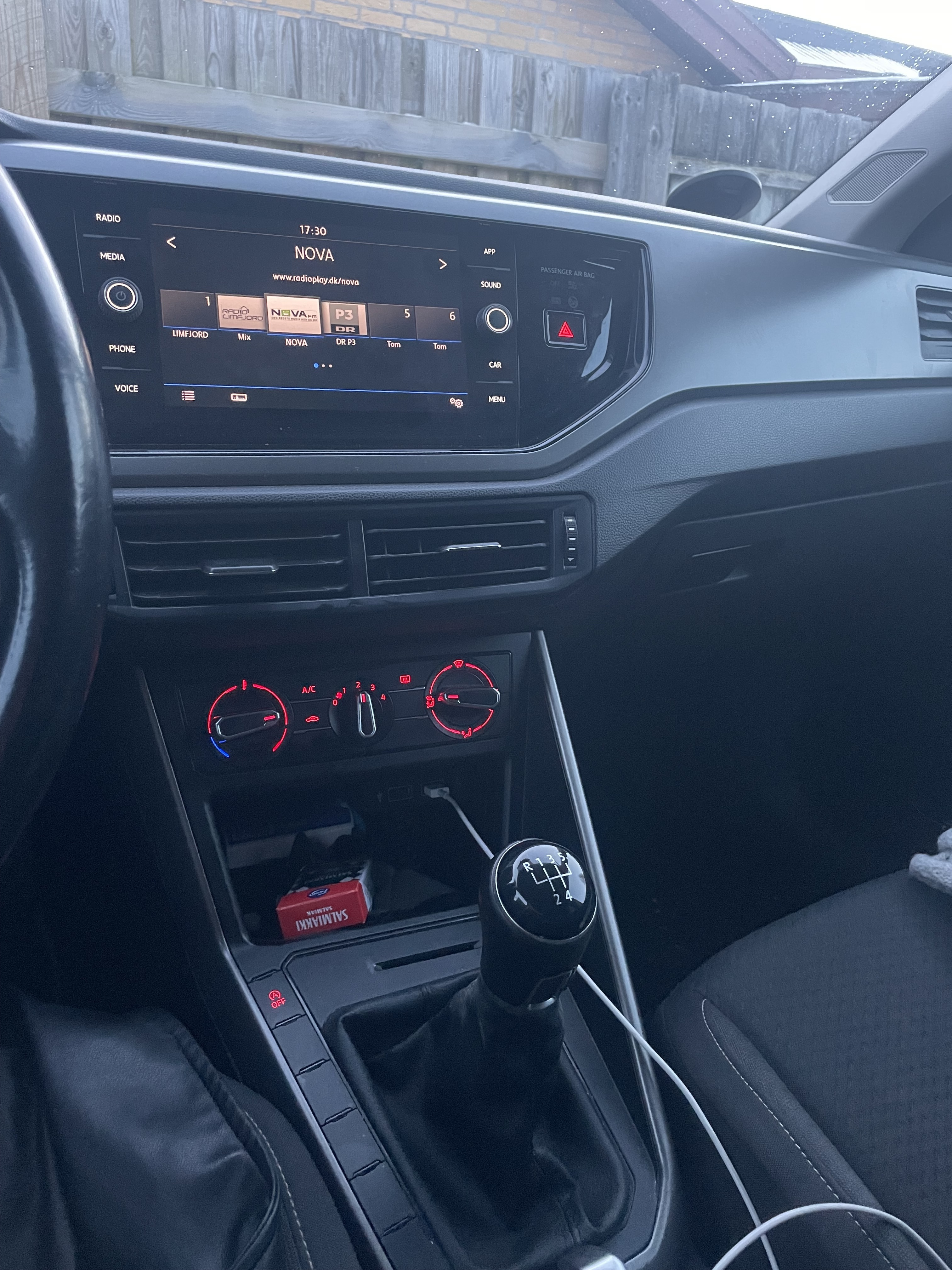 Sort VW Polo fra 2025