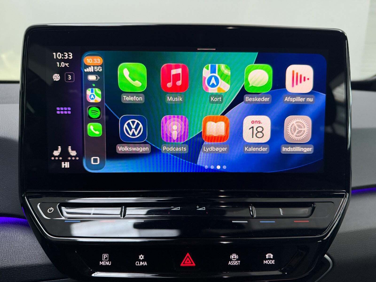 Sort VW ID.3 fra 2021