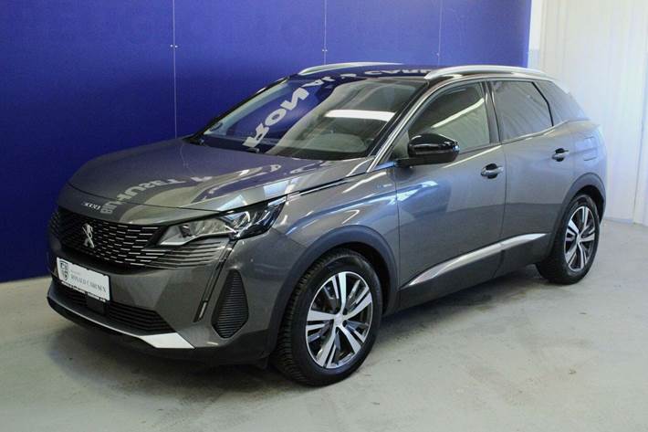 Grå Peugeot 3008 fra 2020