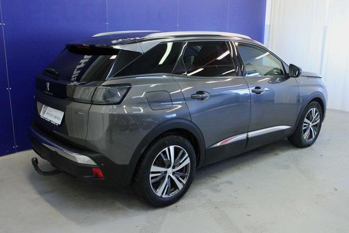 Grå Peugeot 3008 fra 2020