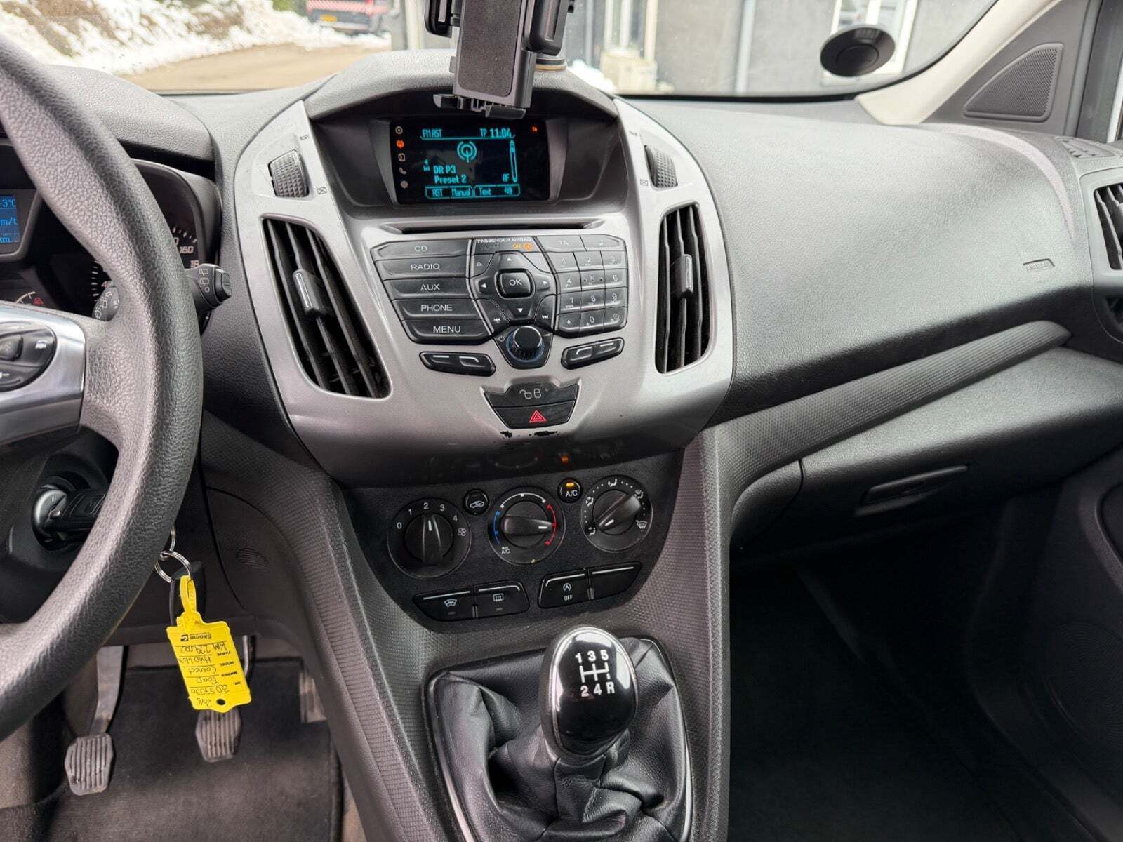 Hvid Ford Transit Connect fra 2016