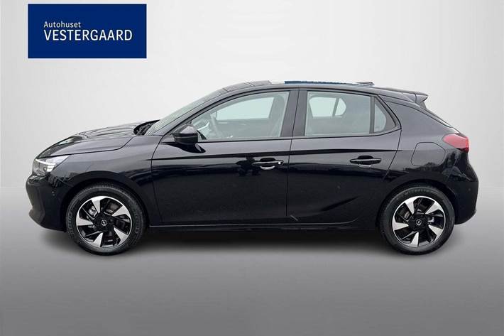 Sort Opel Corsa-e fra 2024