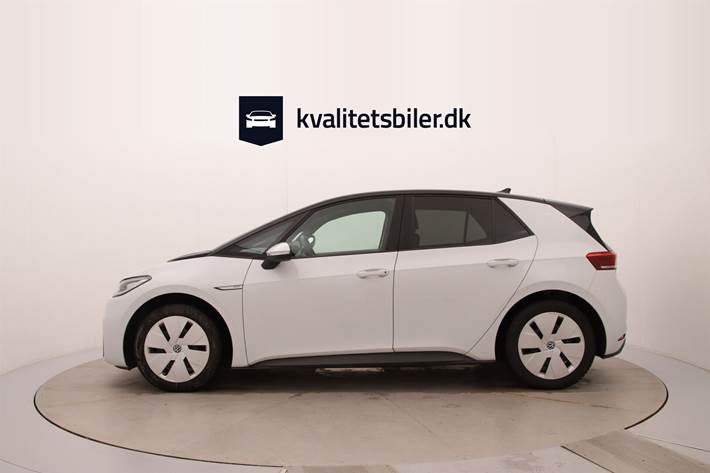 Hvid VW ID.3 fra 2021