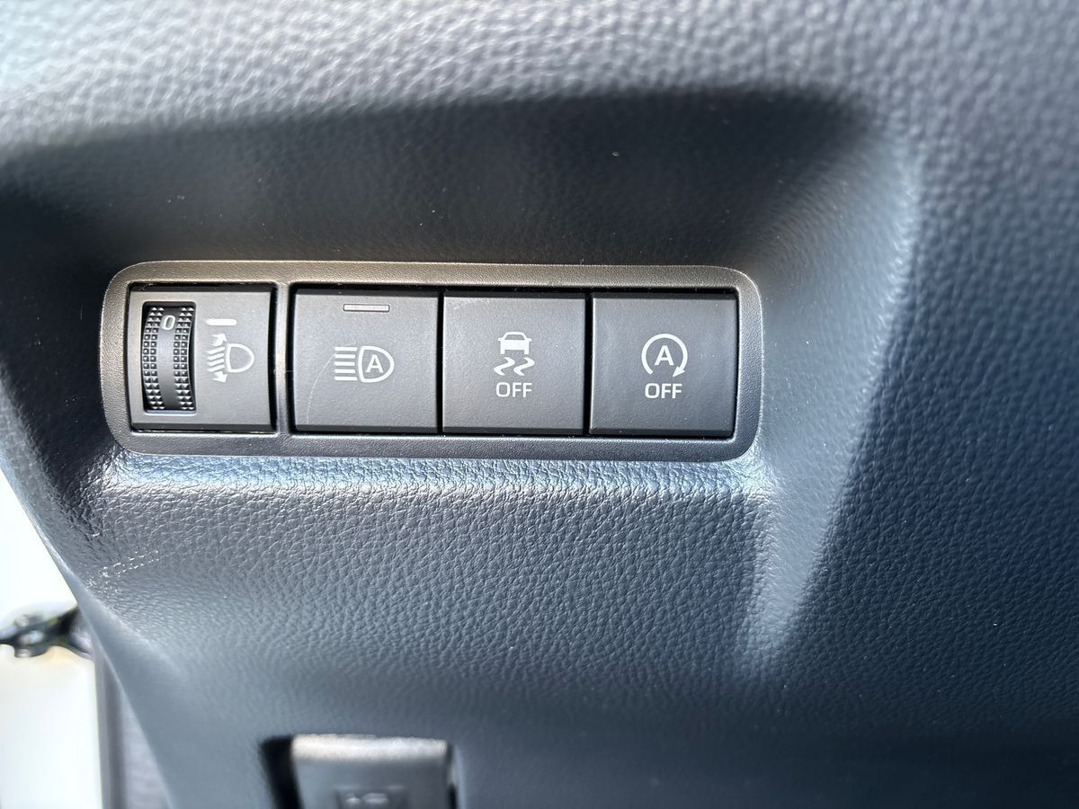 Hvid Toyota Aygo X fra 2025