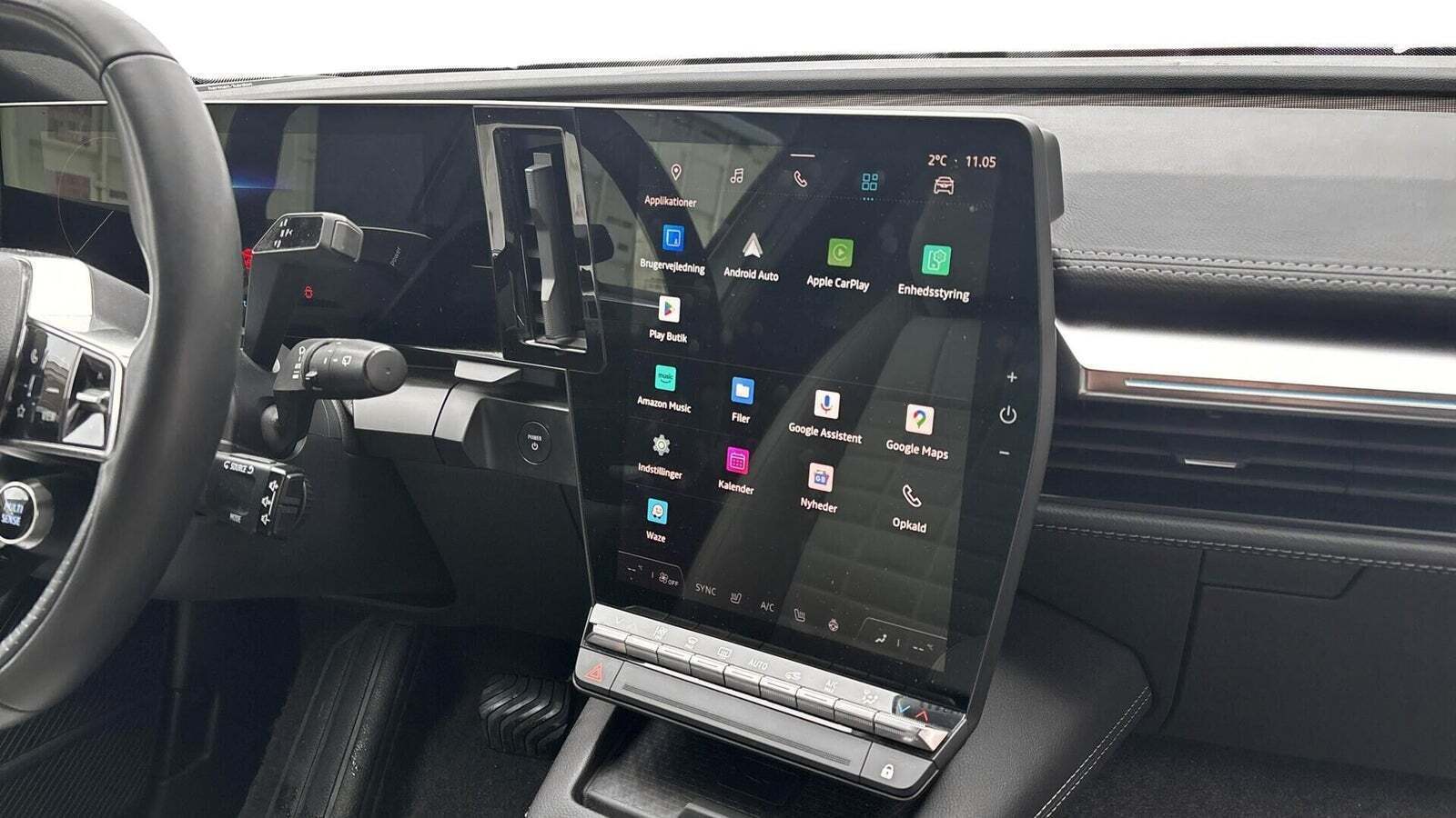 Hvid Renault Megane E-Tech fra 2022