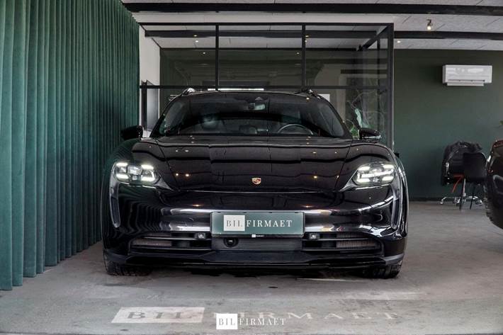 Sort Porsche Taycan 4S fra 2022