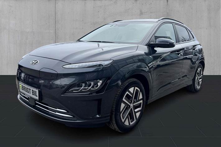 Grå Hyundai Kona fra 2021