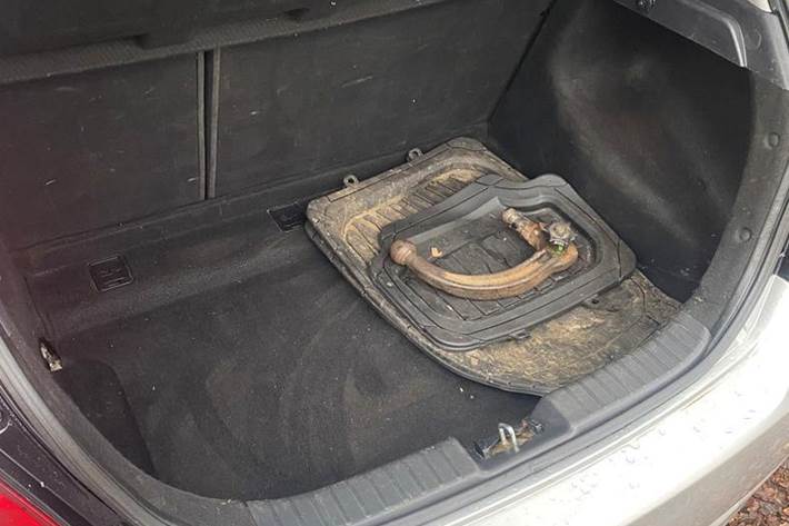 Grå Hyundai i30 fra 2012