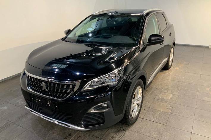 Sort Peugeot 3008 fra 2020 set udefra