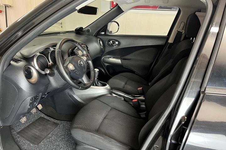 Sort Nissan Juke fra 2011