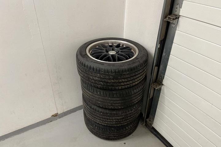 Sort Nissan Juke fra 2011
