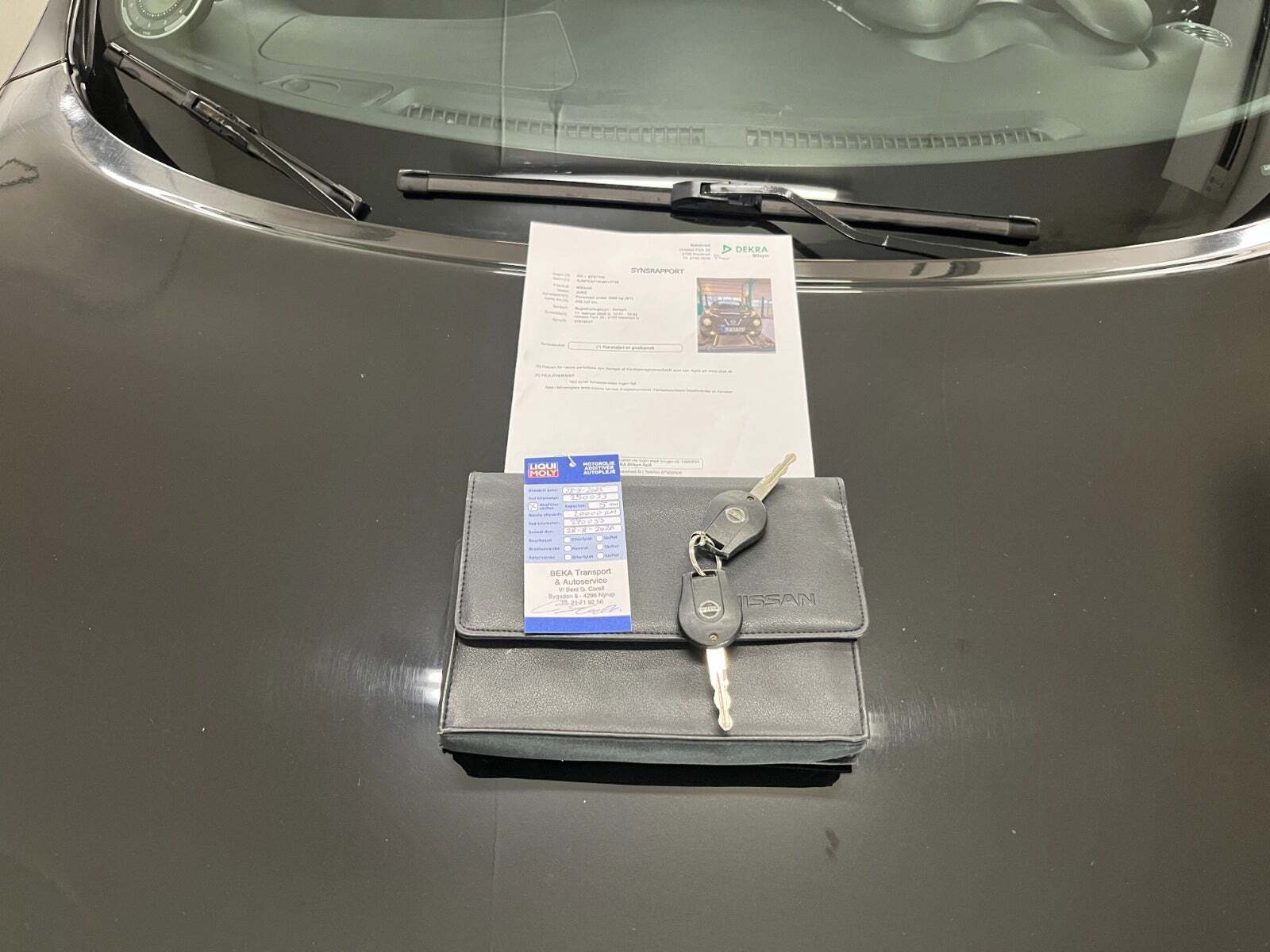 Sort Nissan Juke fra 2011