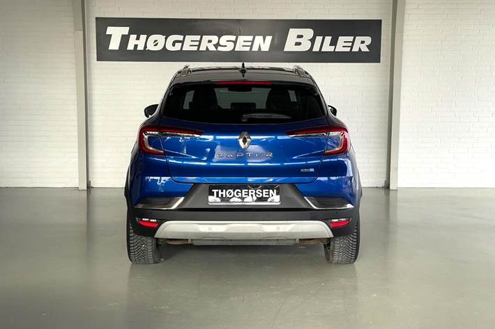 Blå Renault Captur fra 2021
