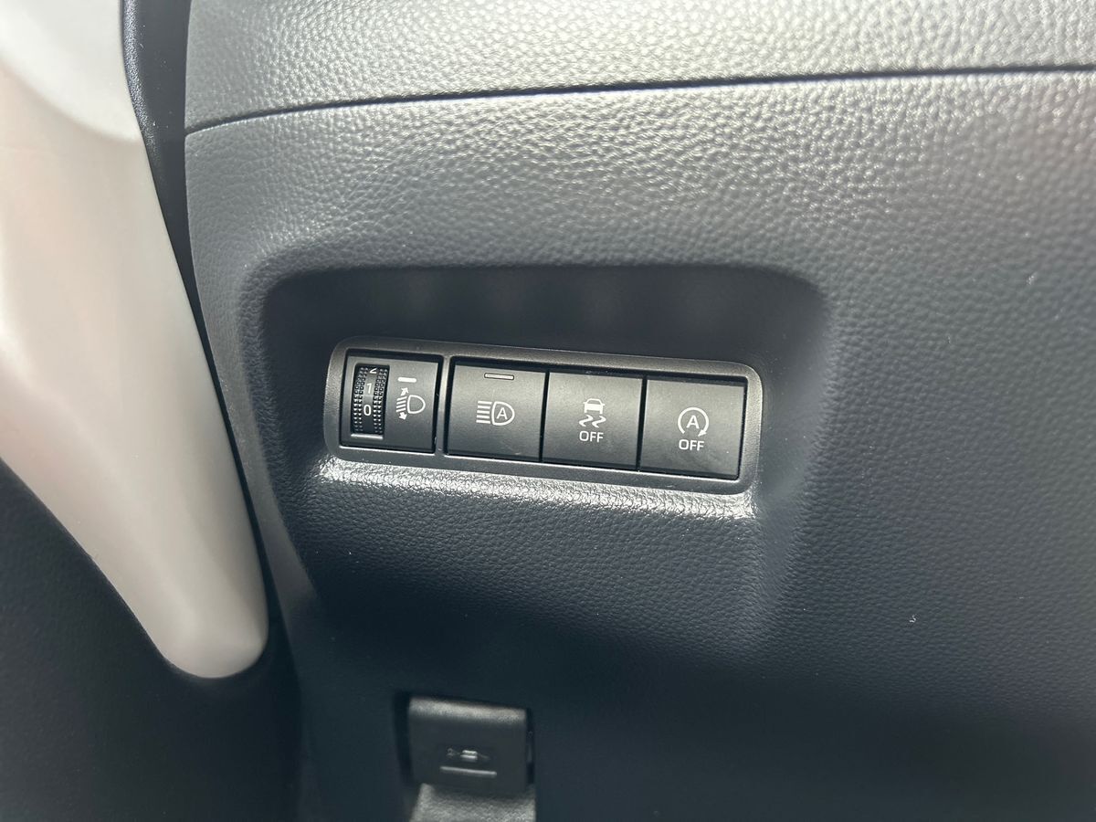 Hvid Toyota Aygo X fra 2022