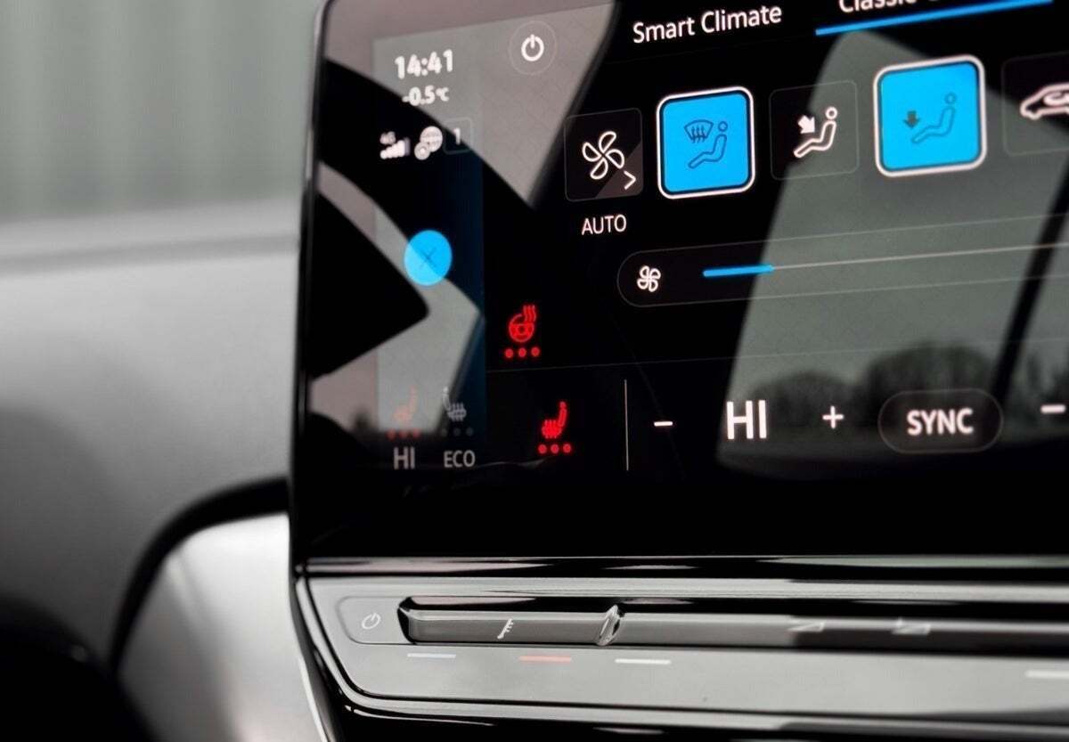 Grå VW ID.4 fra 2021