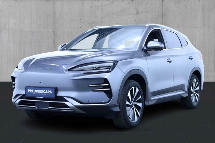 Grå BYD Seal U fra 2024 set udefra