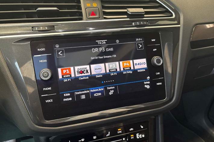 Sølv VW Tiguan fra 2022