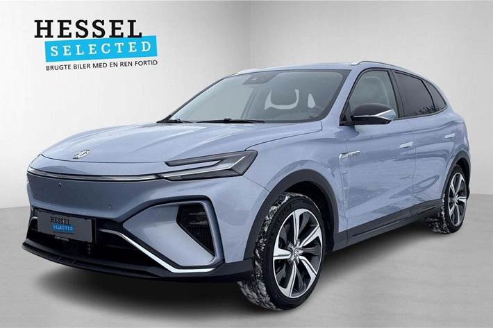 Blå MG Marvel R fra 2022 set udefra