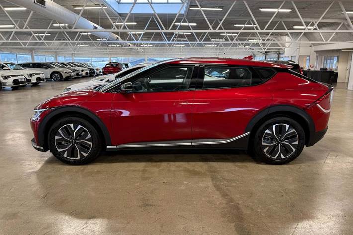 Rød Kia EV6 fra 2023