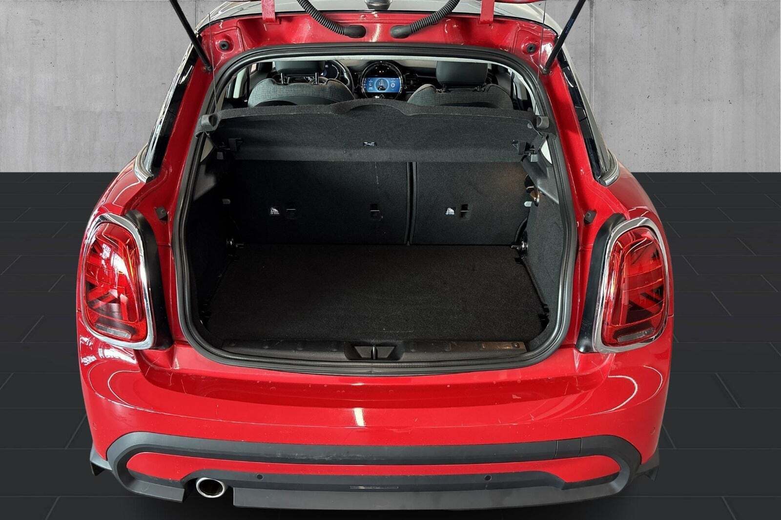 Rød Mini Cooper fra 2022