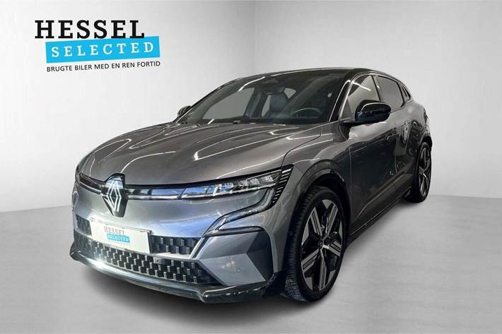 Grå Renault Megane E-Tech fra 2022 set udefra