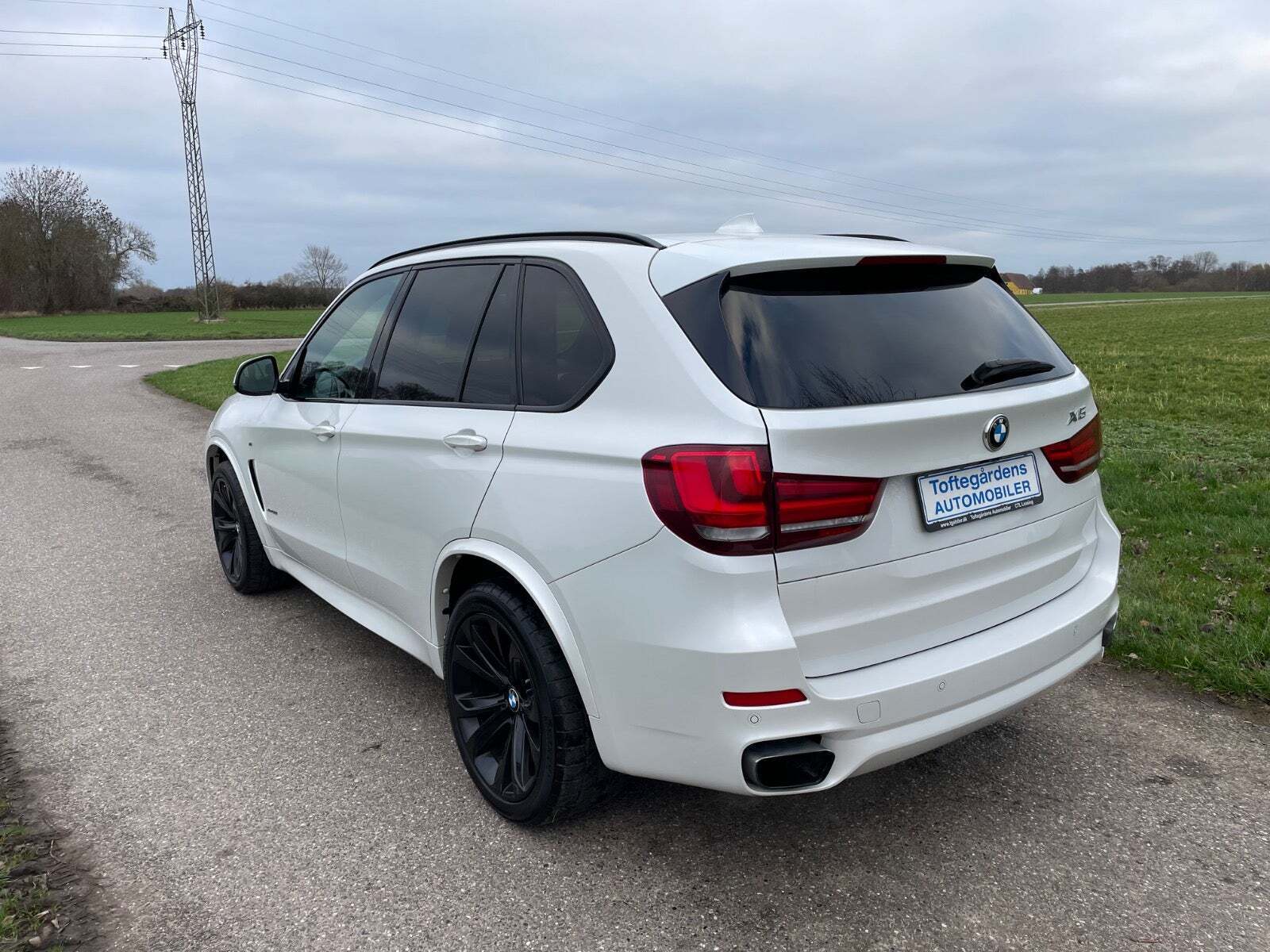 Hvid BMW X5 fra 2016