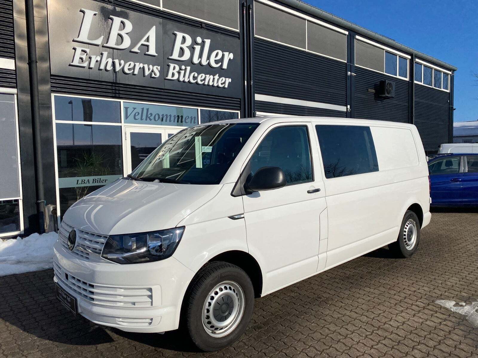VW Transporter 2,0 TDi 150 Mandskabsvogn DSG