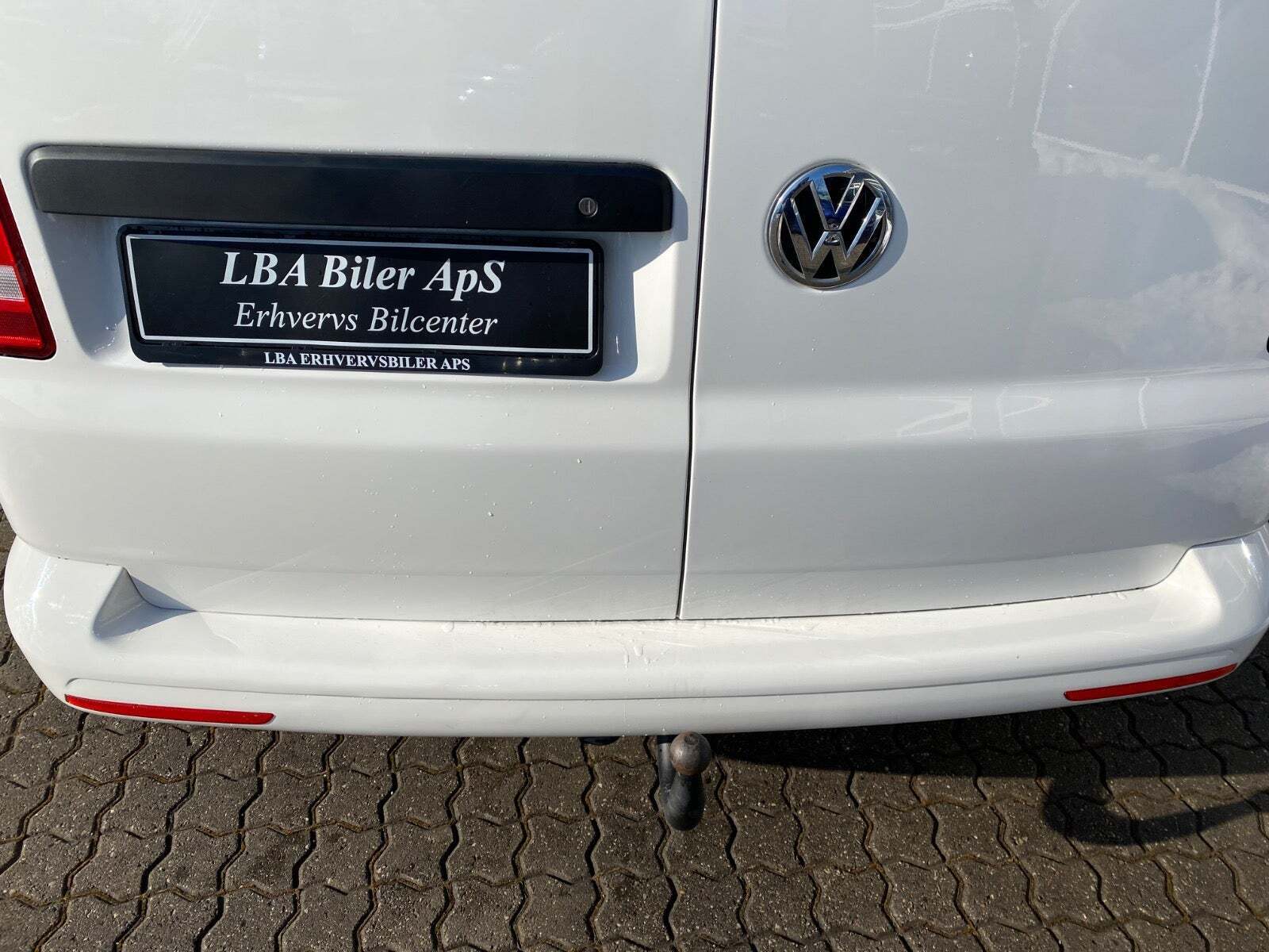 Hvid VW Transporter fra 2020