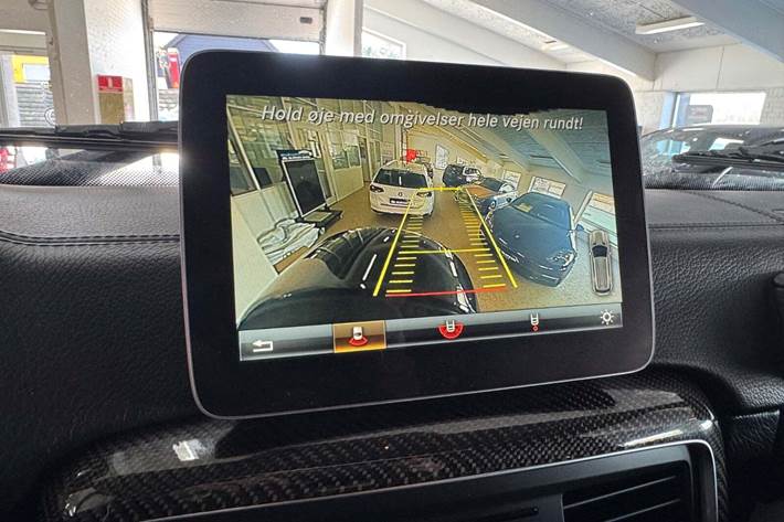 Sort Mercedes G63 fra 2017