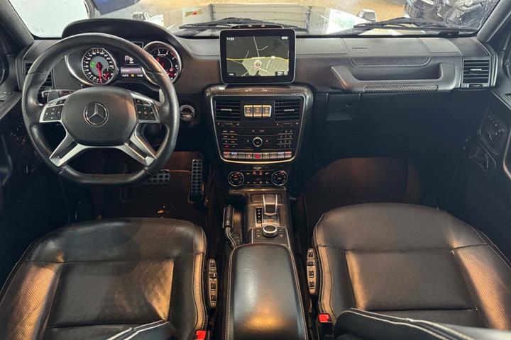 Sort Mercedes G63 fra 2017