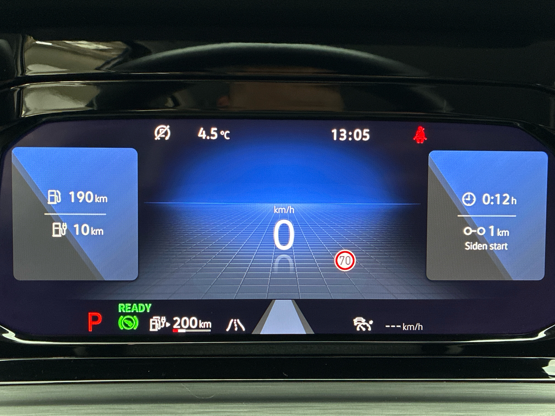 Sort VW Golf fra 2020