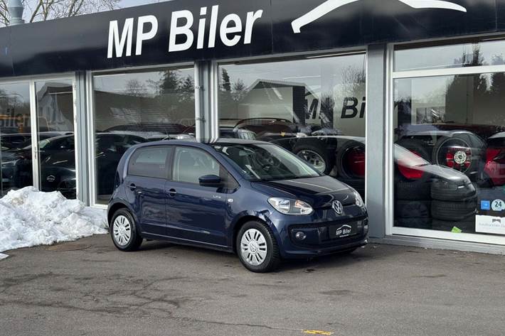 Blå VW UP! fra 2014