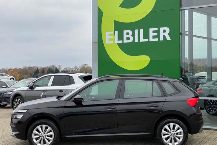 Sort Skoda Kamiq fra 2021