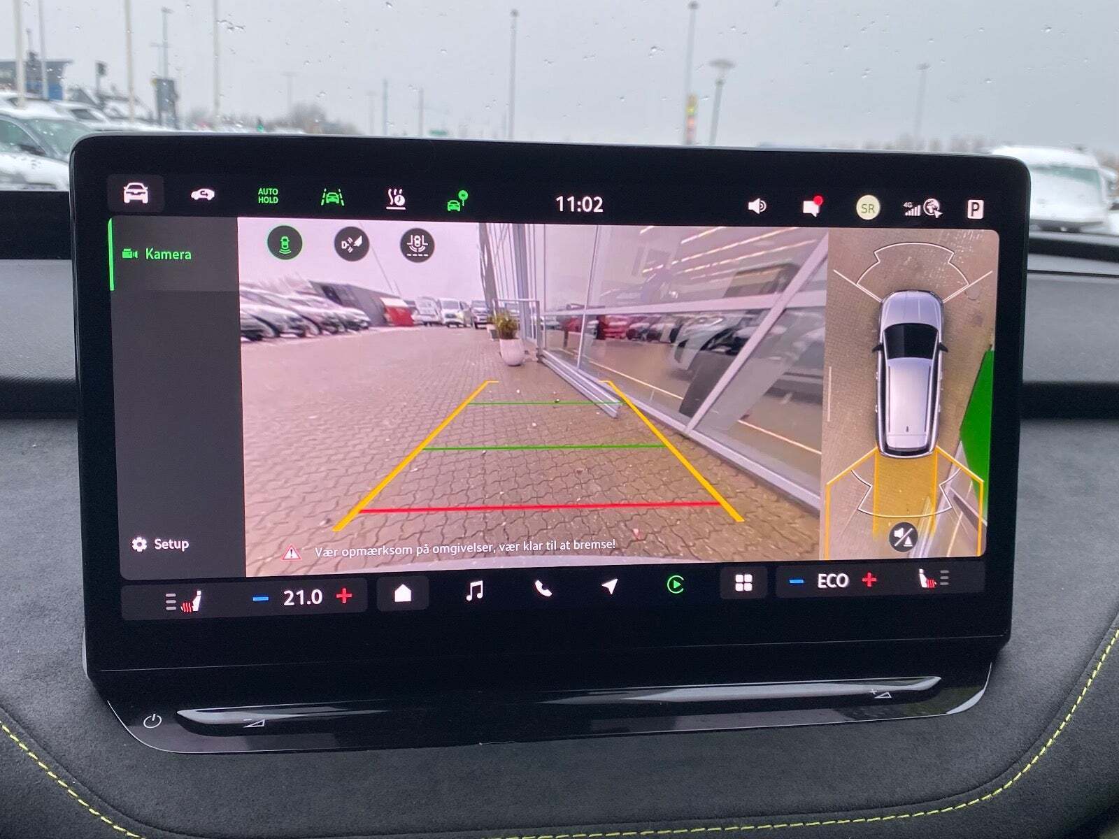 Grå Skoda Enyaq fra 2026