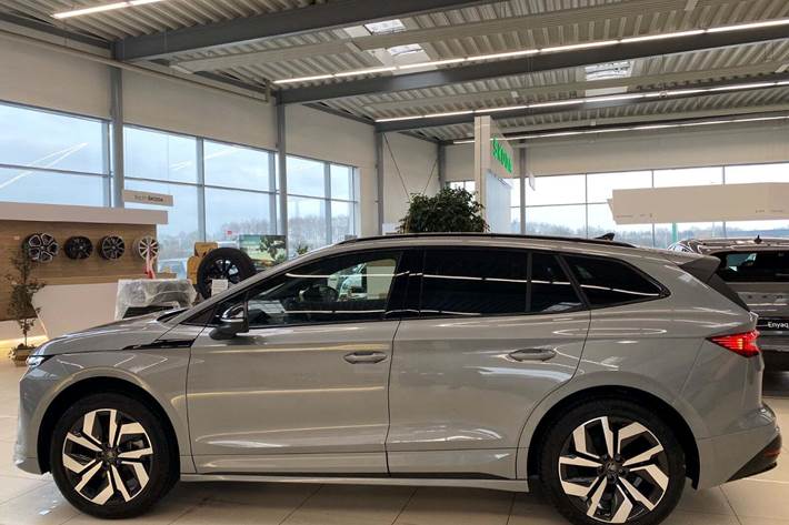 Sølv Skoda Enyaq fra 2026