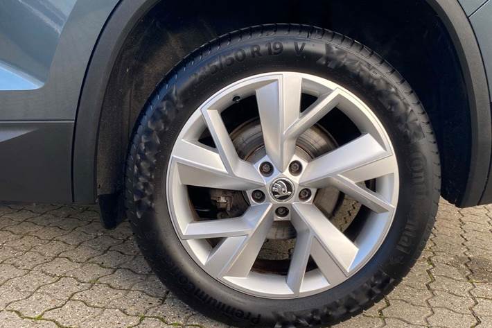 Grå Skoda Kodiaq fra 2018