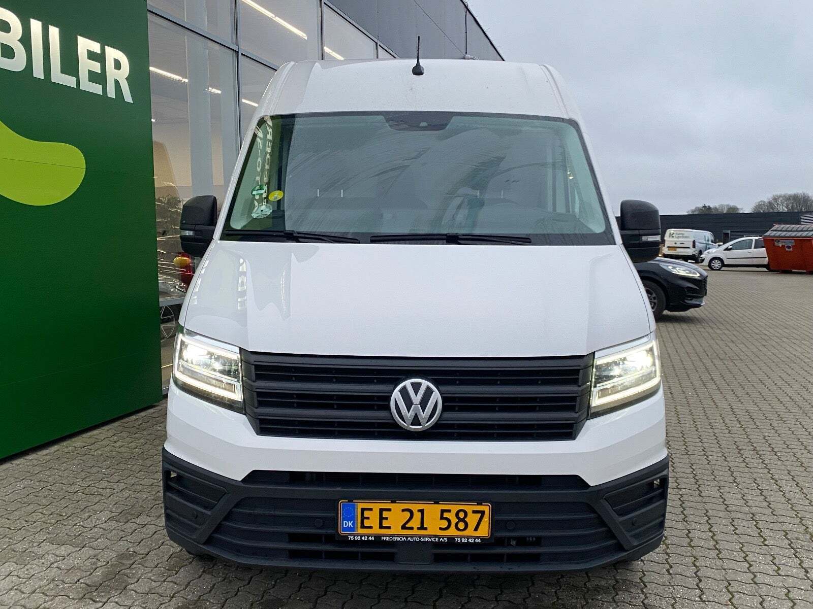 Hvid VW Crafter 35 fra 2024