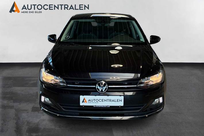 Sort VW Polo fra 2021