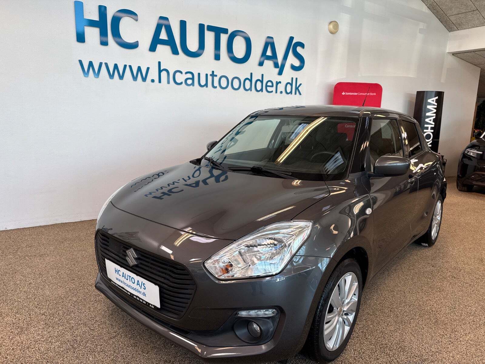 Grå Suzuki Swift fra 2021