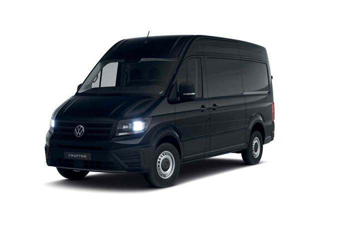 Sort VW Crafter 35 fra 2026