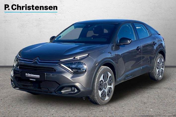 Grå Citroën C4 fra 2023 set udefra