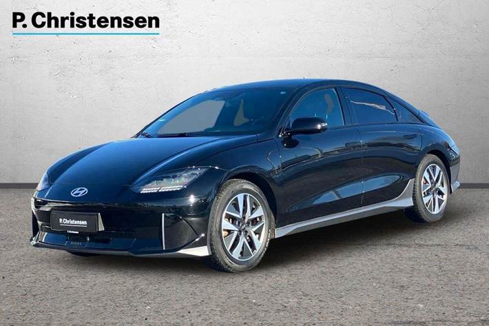 Sort Hyundai Ioniq 6 fra 2023 set udefra