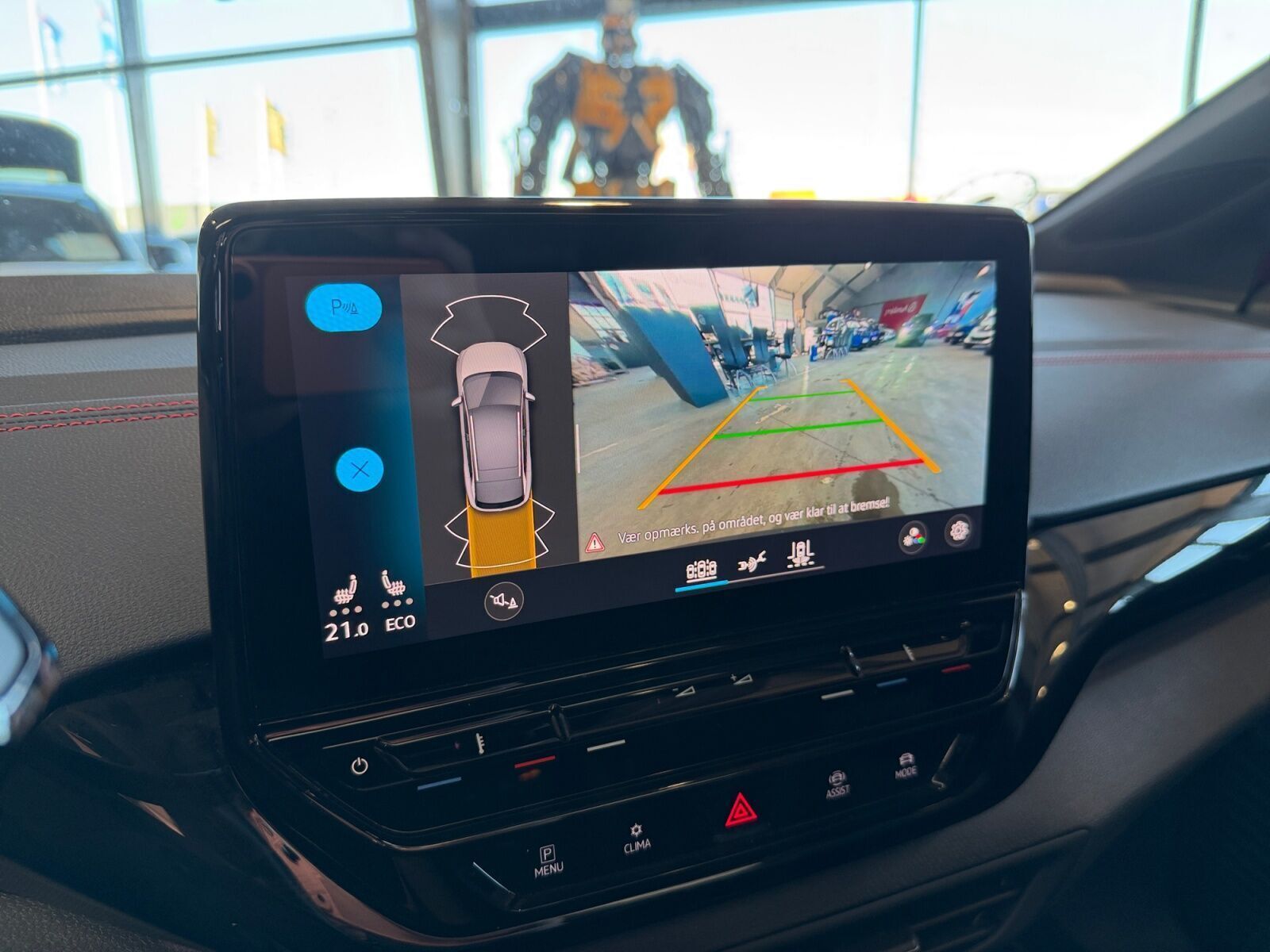 Rød VW ID.4 fra 2022