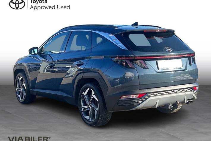 Blå Hyundai Tucson fra 2021
