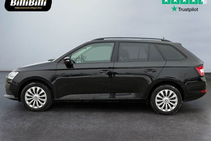 Sort Skoda Fabia fra 2019