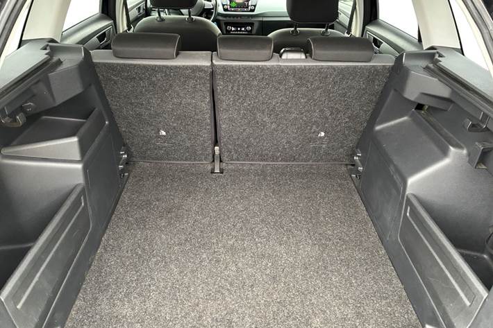 Sort Skoda Fabia fra 2019