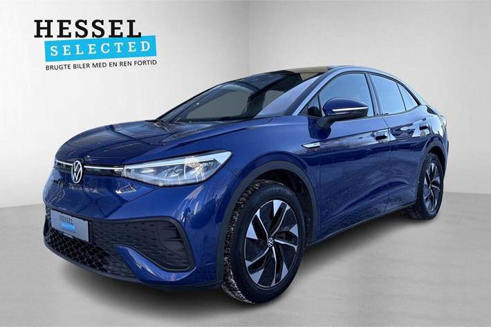 Blå VW ID.5 fra 2023 set udefra