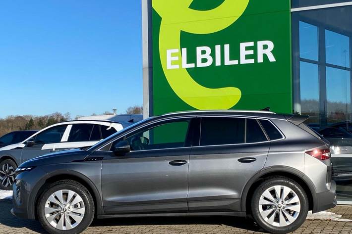Grå Skoda Elroq fra 2026