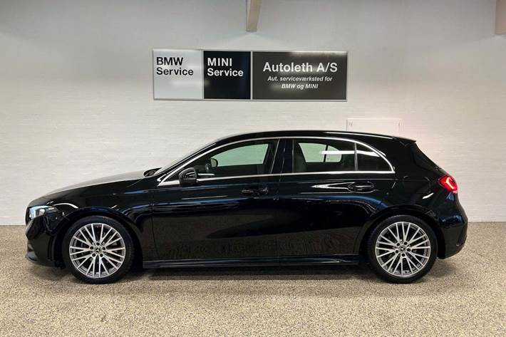 Sort Mercedes A200 d fra 2020