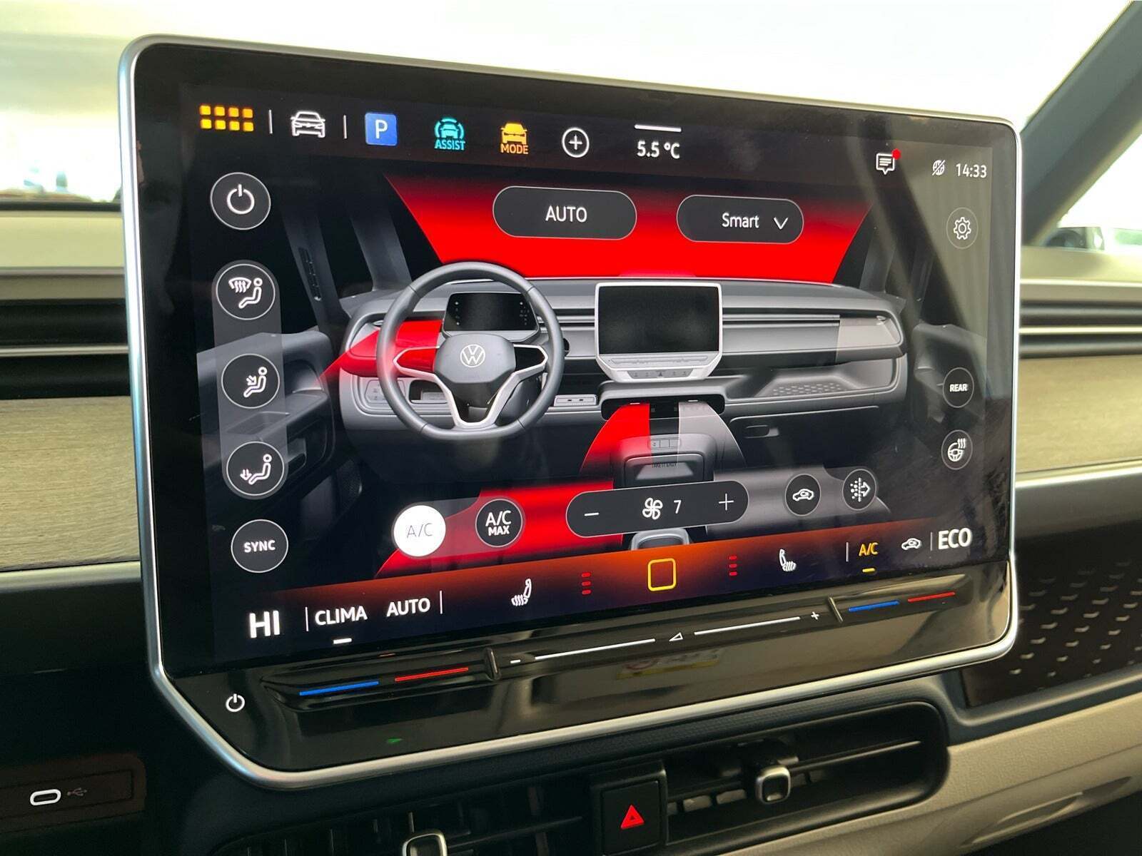 Blå VW ID.Buzz fra 2025